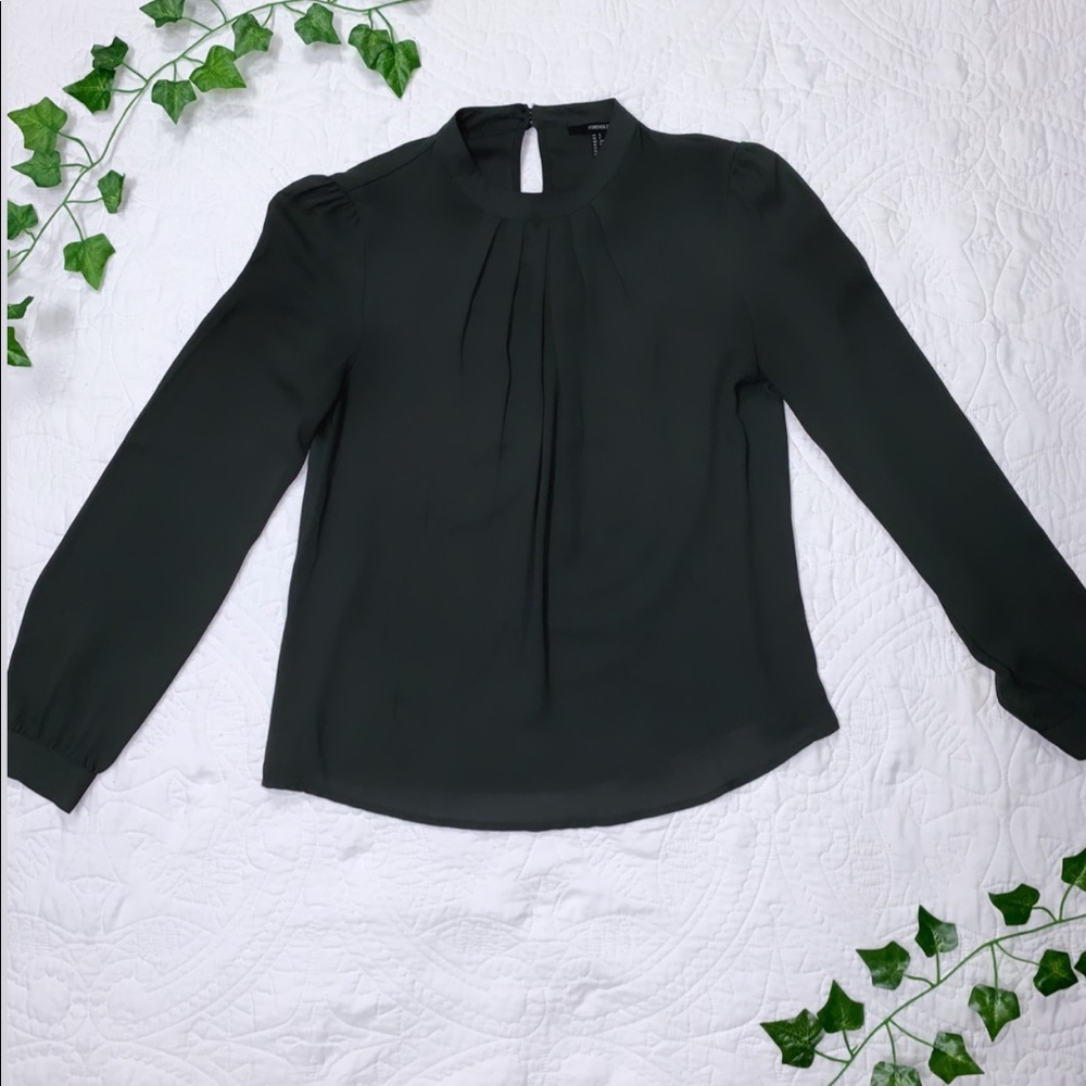 Forever 21 silky / sheer shirt!
